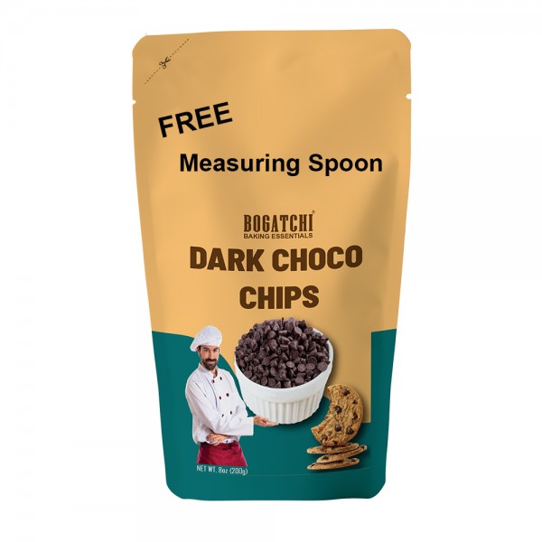 BOGATCHI Dark Choco Chips | Cake Toppings